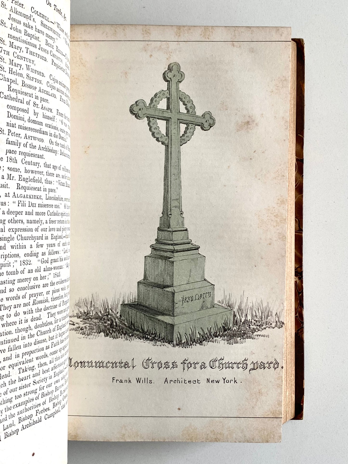 1848-1850 NEW-YORK ECCLESIOLOGIST. The First Architectural Magazine Published in America. Three Vols in One!