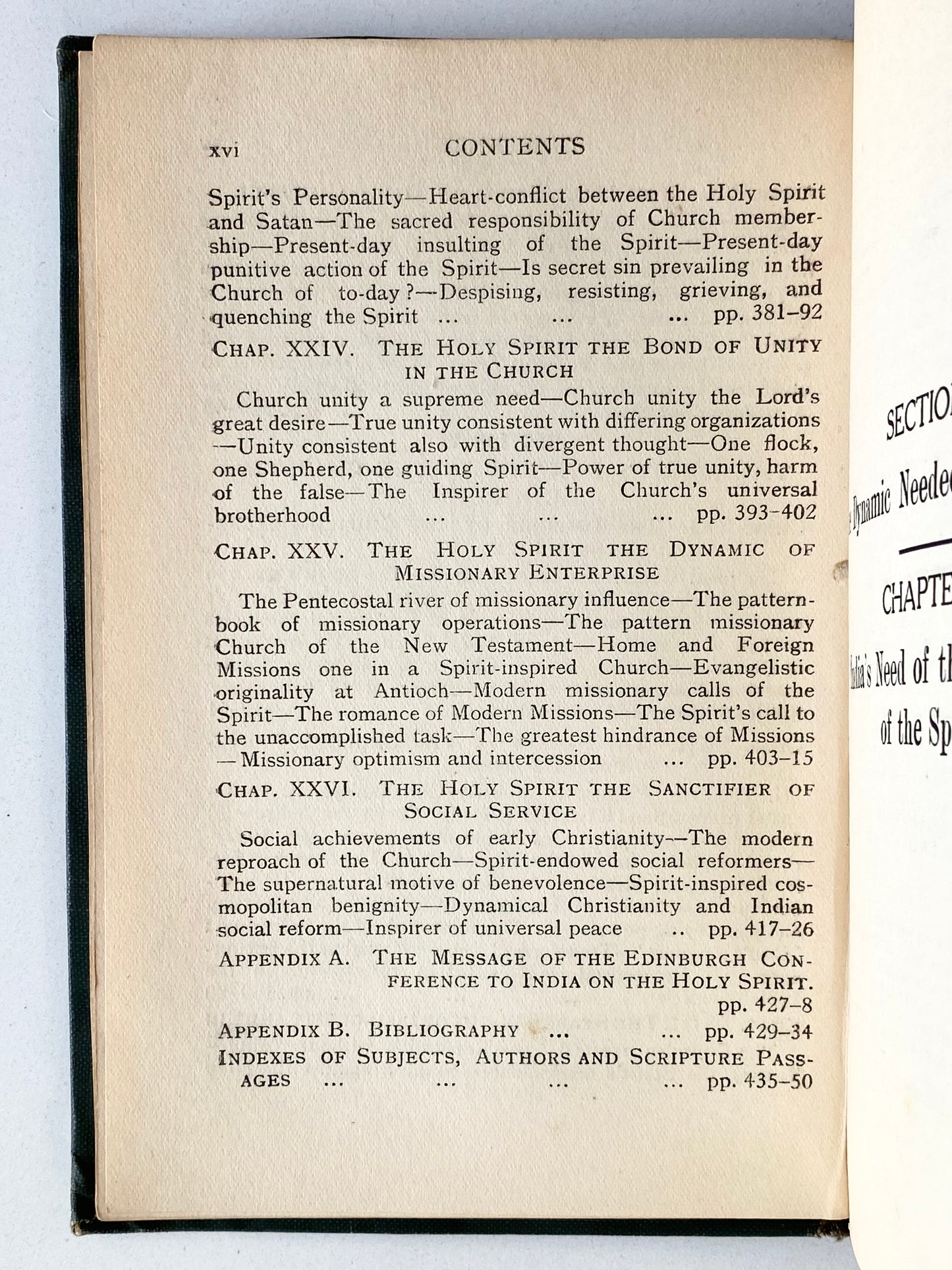 1918 PENTECOSTALISM IN INDIA. J. F. Edwards. The Holy Spirit the Christian Dynamic.