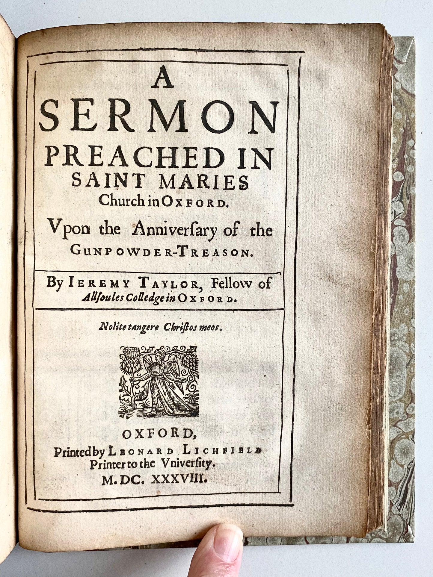 1648 JEREMY TAYLOR. Works of Prominent Anglican Devotionalist & Influence on John Wesley.