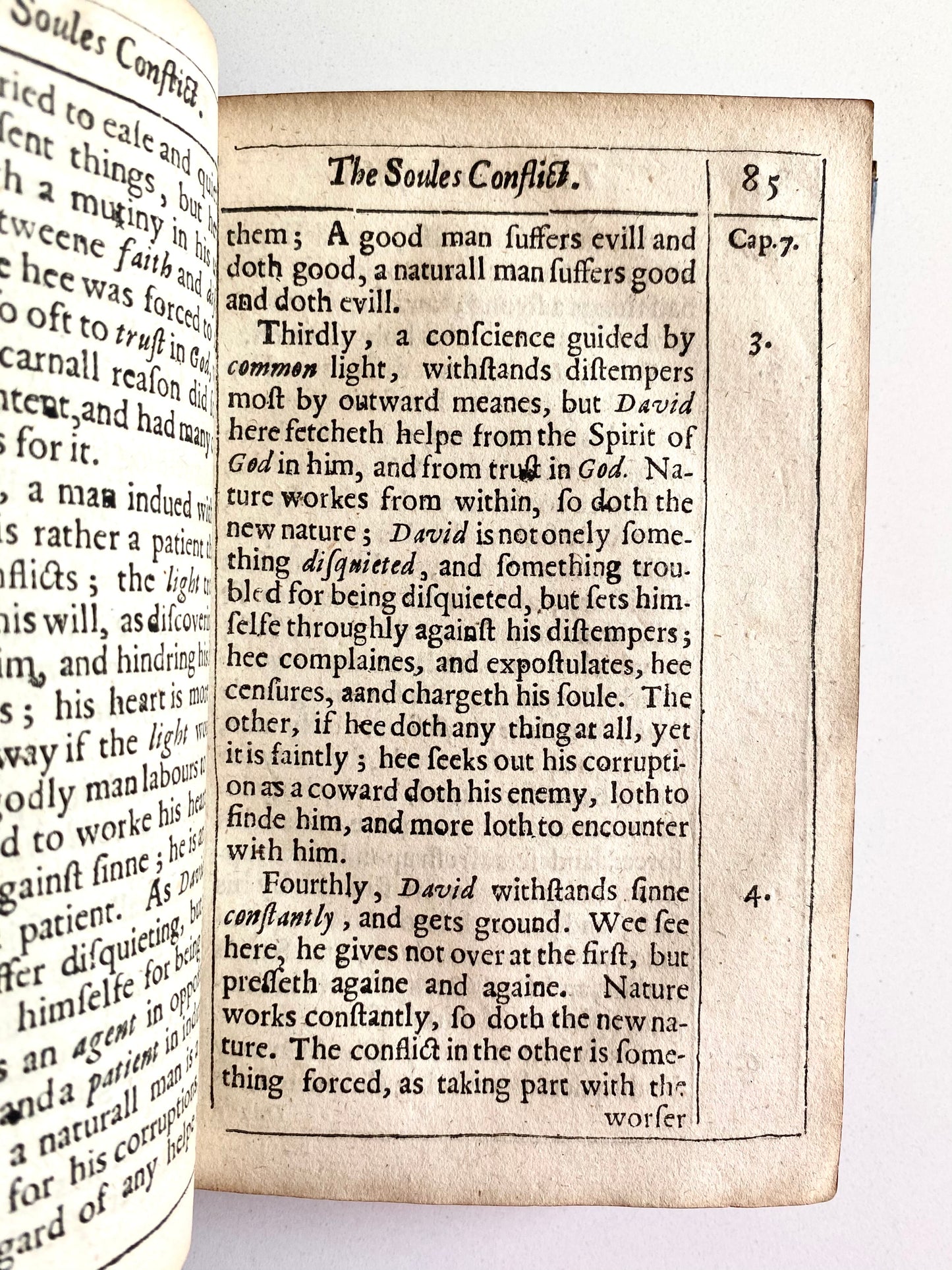 1638 RICHARD SIBBES. The Soul's Conflict with Itself and Victory through Faith in Christ. Superb Puritan Work!