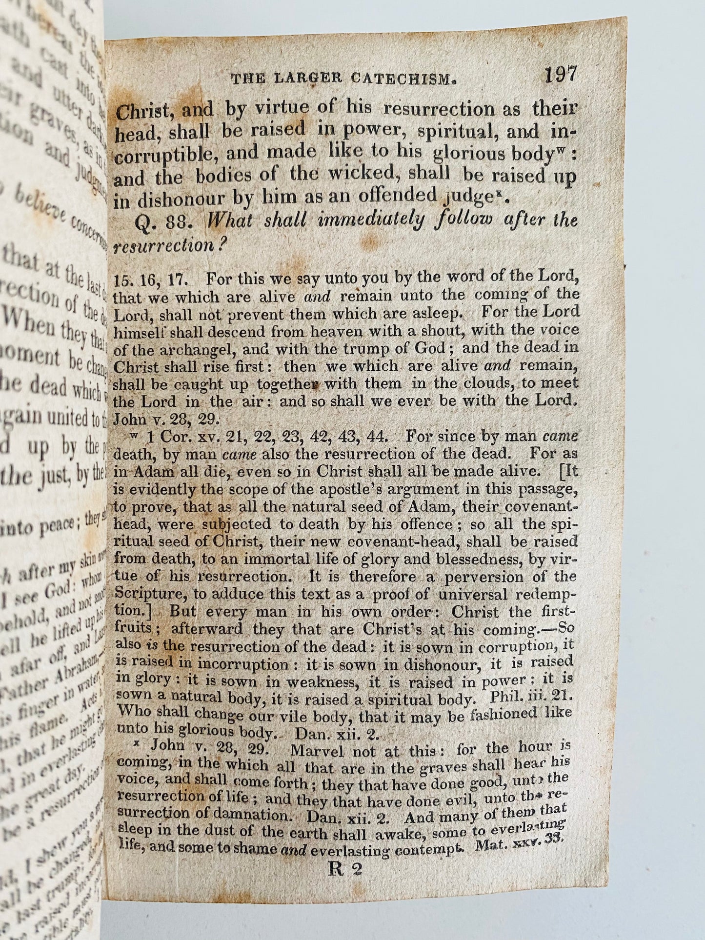 1824 PRESBYTERIAN. The Constitution & Confession of Faith, & Catechisms of the Presbyterian Church