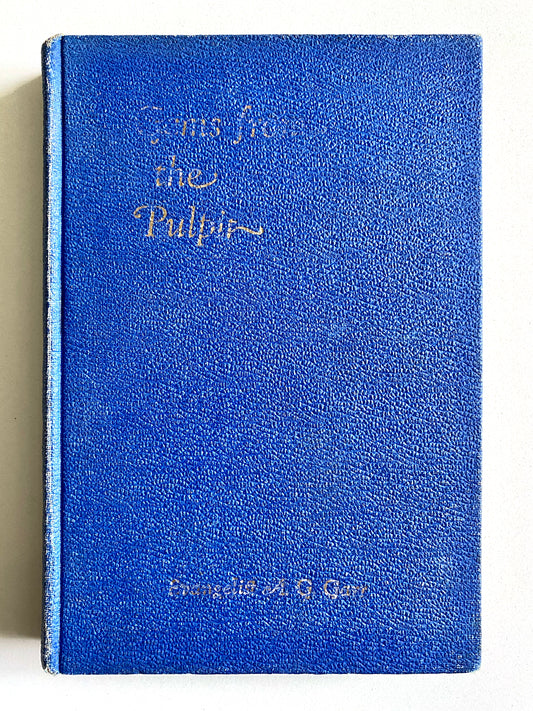 1927 A. G. GARR. William J. Seymour's Co-Pastor at Azusa Street & One of First Pentecostal Missionaries!