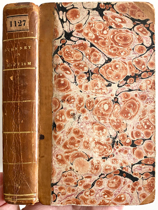 1775 SAMUEL STENNET. Two Important Works on Baptist Teaching on Immersion, etc.