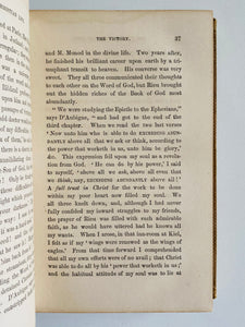 1858 W. E. BOARDMAN. The Higher Christian Life. First Edition of Seminal Keswick, Higher Life Work.