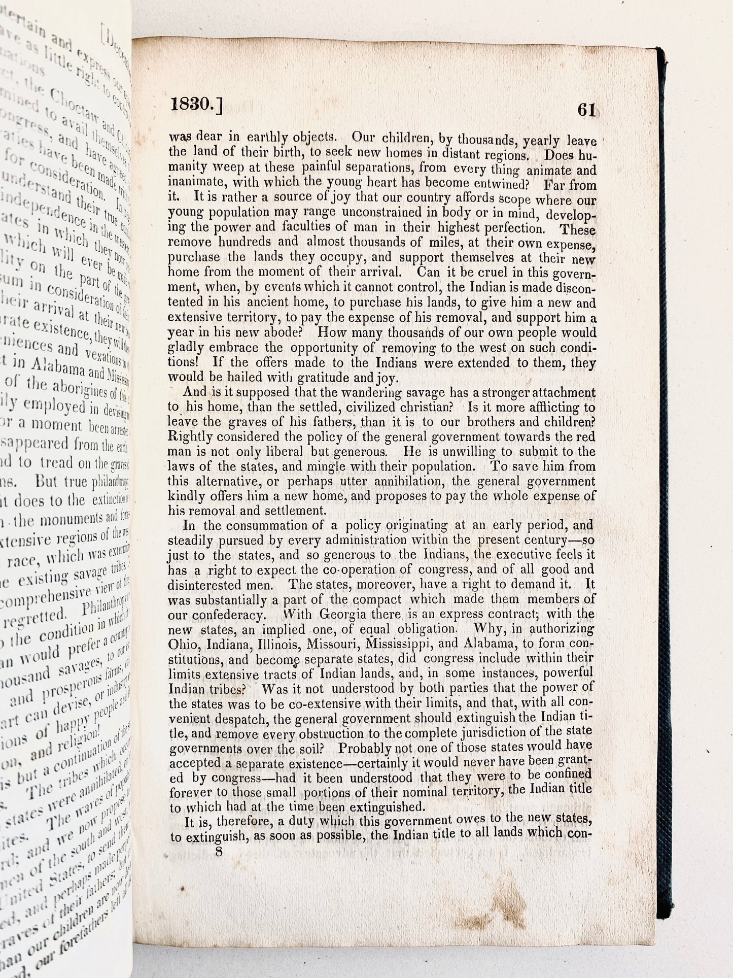 1835 PRESIDENT ANDREW JACKSON. Annual Messages, Veto Messages, Protest &. Trail of Tears, &c