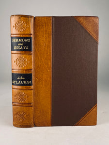 1755 JOHN M'LAURIN. Life and Sermons of George Whitefield's Scottish Co-Revivalist. First Edition!