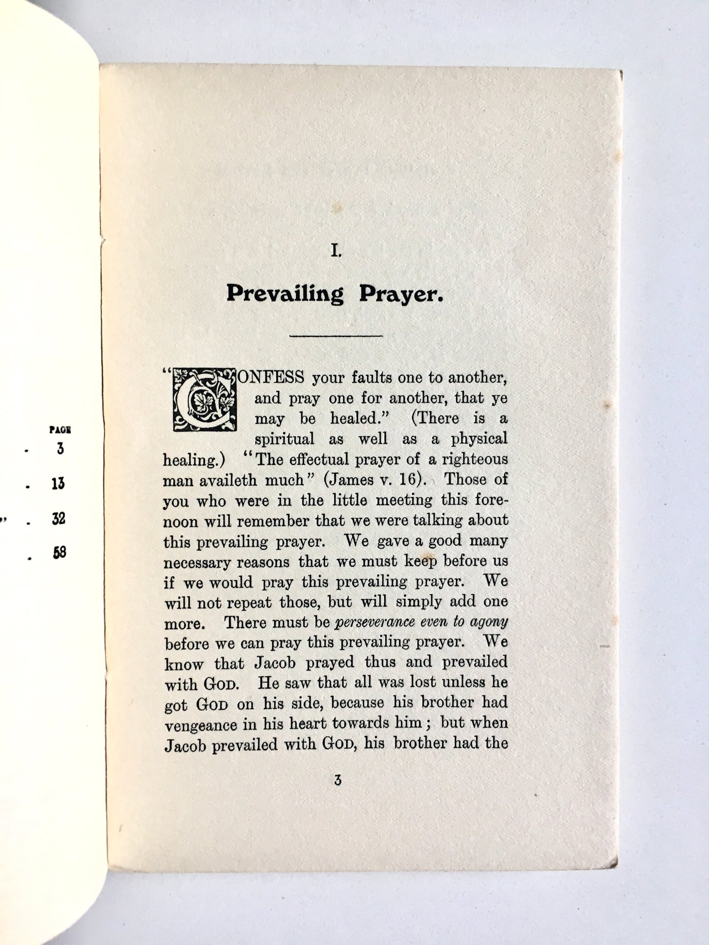 1909 JONATHAN GOFORTH. Prevailing Prayer and Revival. Addresses at China Inland Mission