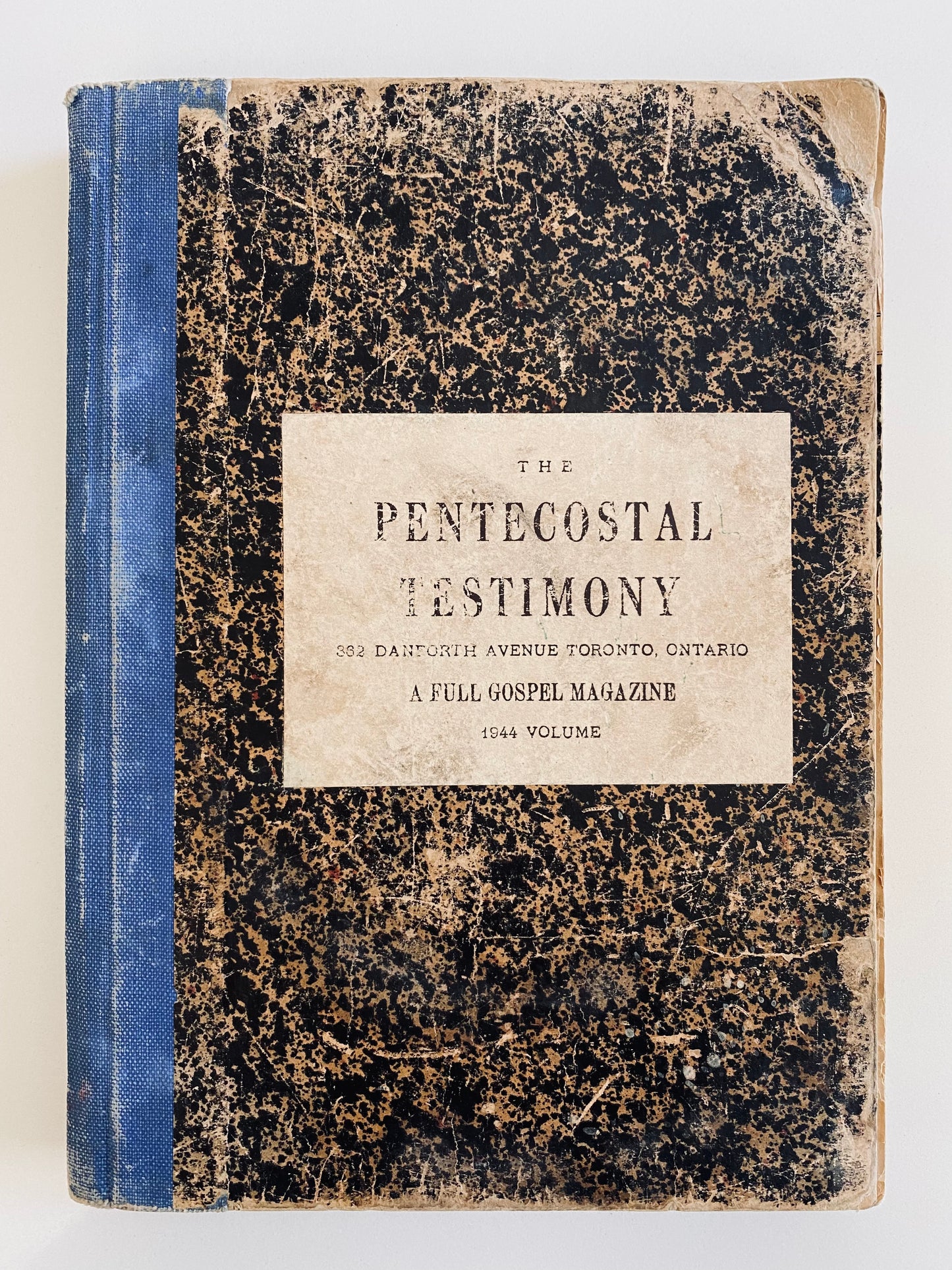 1944 THE PENTECOSTAL TESTIMONY Magazine. Full Year of Important Periodical on Pentecostal Revival, Healings, Miracles, &c.