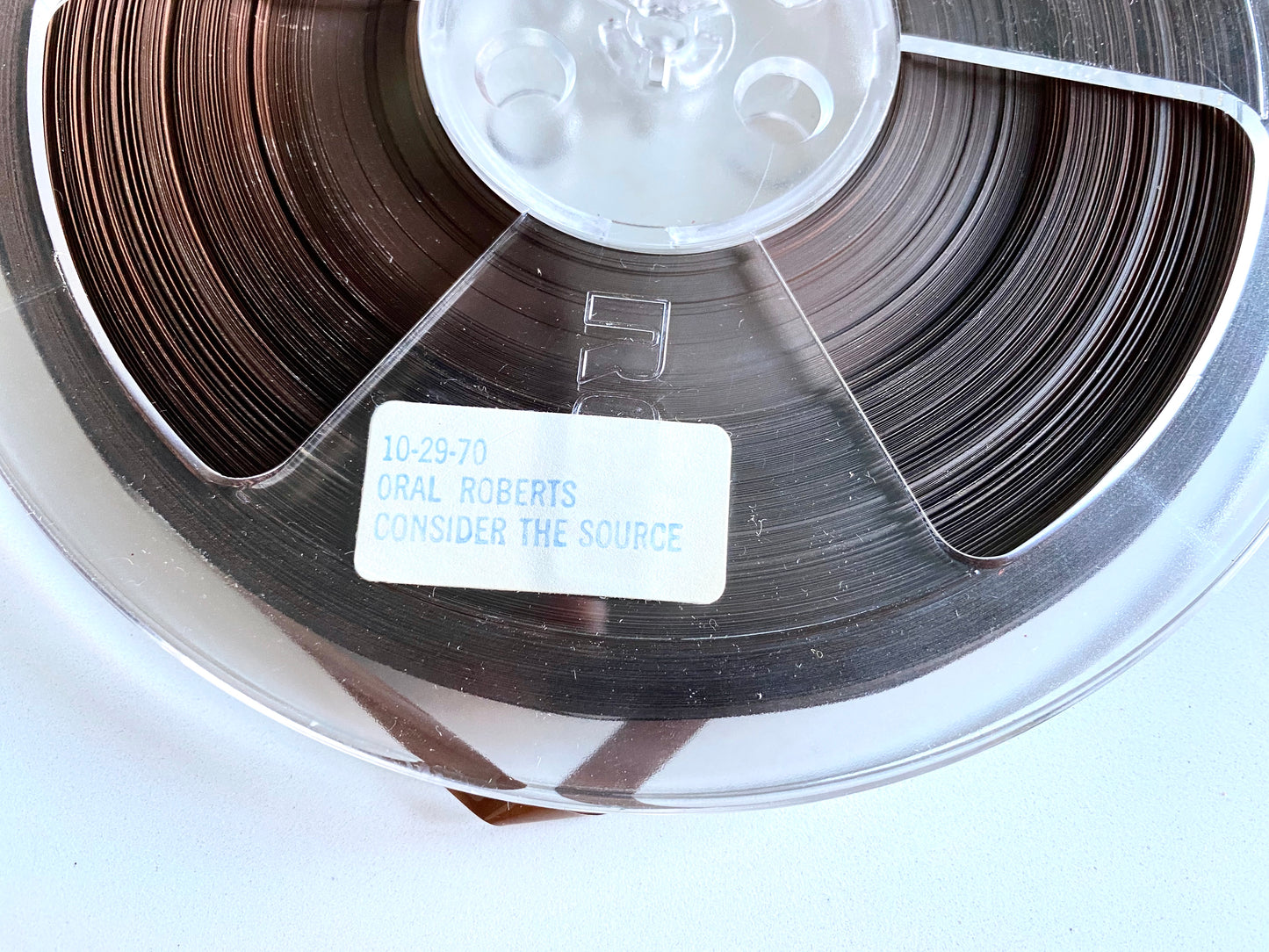 1970 ORAL ROBERTS. Two Unpublished Audio Sermons on Reel to Reel!