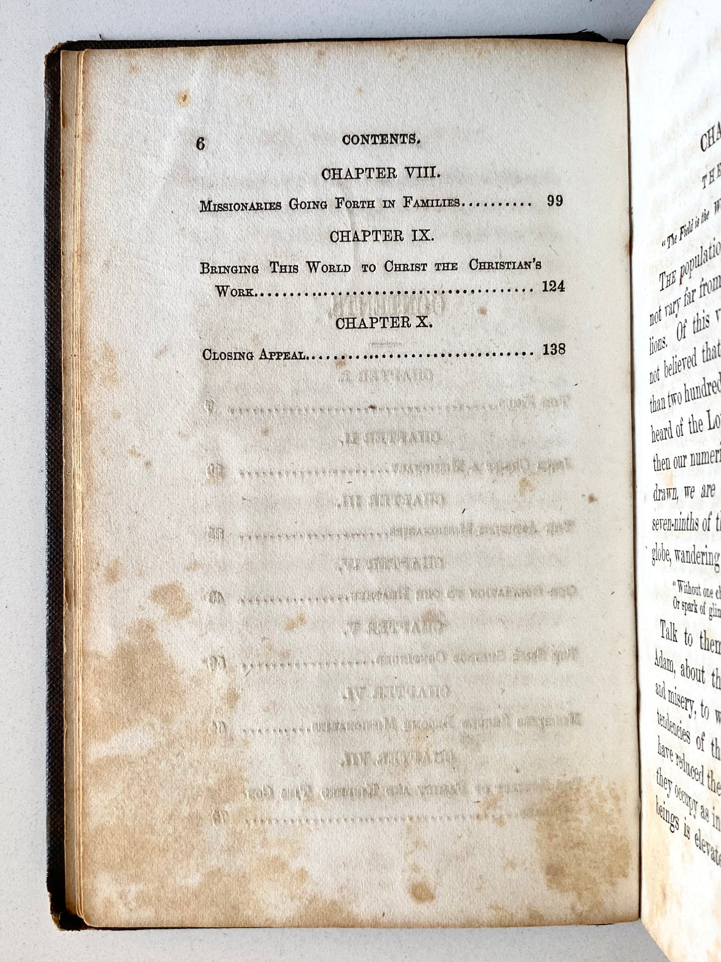 1856 W. SLAUGHTER. The Missionary Work. Rare Work on Missions Owned Civil War Chaplain.