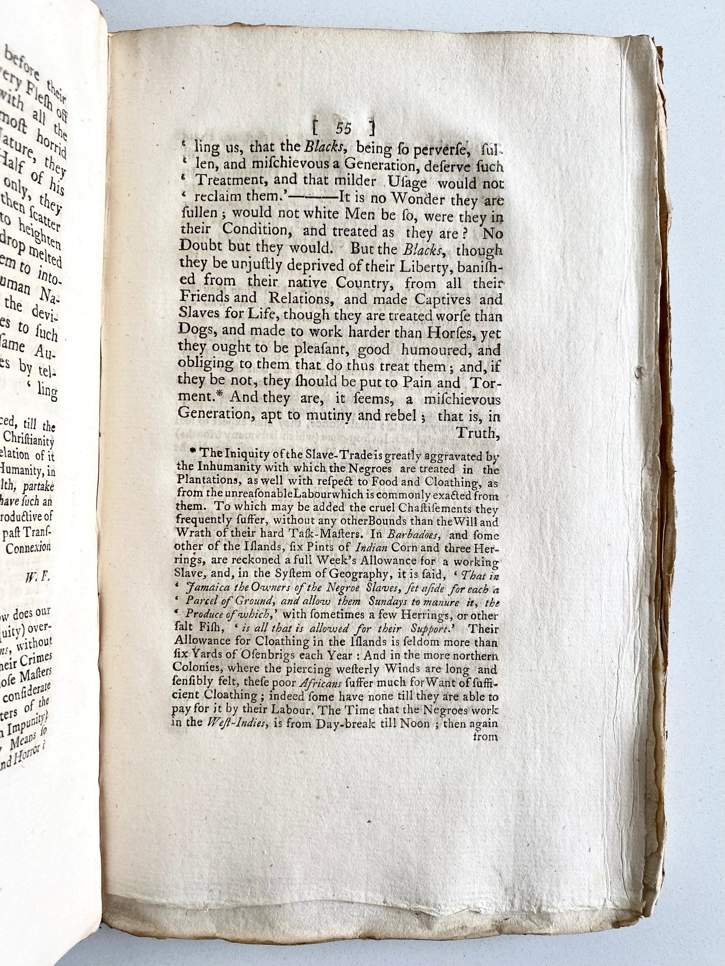 1768 ANTHONY BENEZET. Account of Slavery in New York during 1720's - Influenced Thomas Clarkson & William Wilberforce!