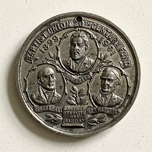 1900 C. H. SPURGEON. Attractive Baptist Medallion Issued for the 1900 Baptist Fund