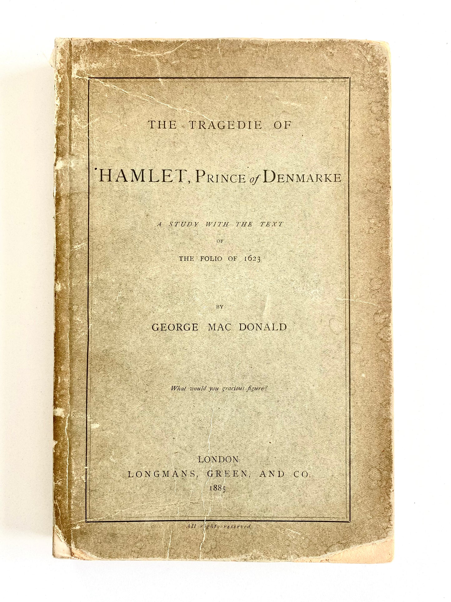 1868-1897 GEORGE MACDONALD. Small Archive of Letters and Artifacts by C. S. Lewis' "Master."