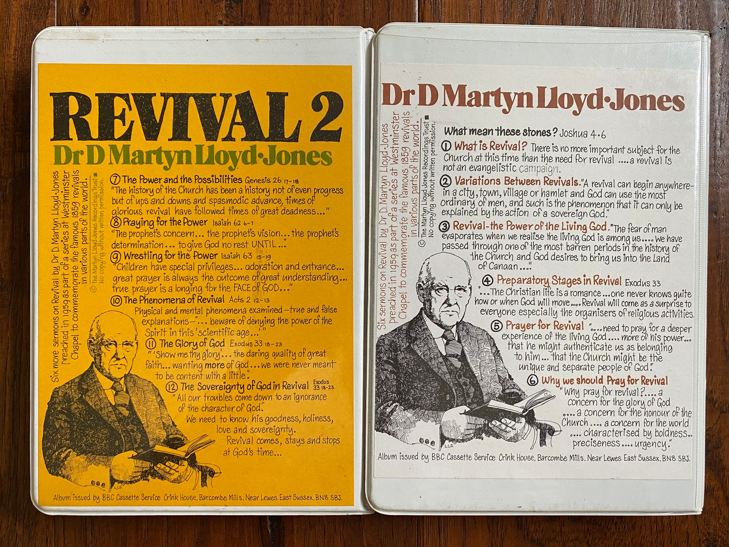 1959 D. MARTYN LLOYD-JONES. Rare 12 Sermons Commemorating the 1859 Revival. Audio Recordings