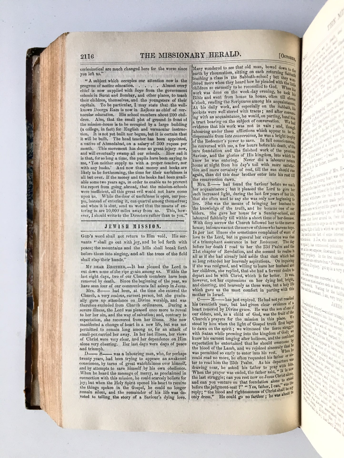 1848-55 IRISH MISSIONARY HERALD. Revivals, Missions to the Jews, Presbyterian, Missionaries, etc.