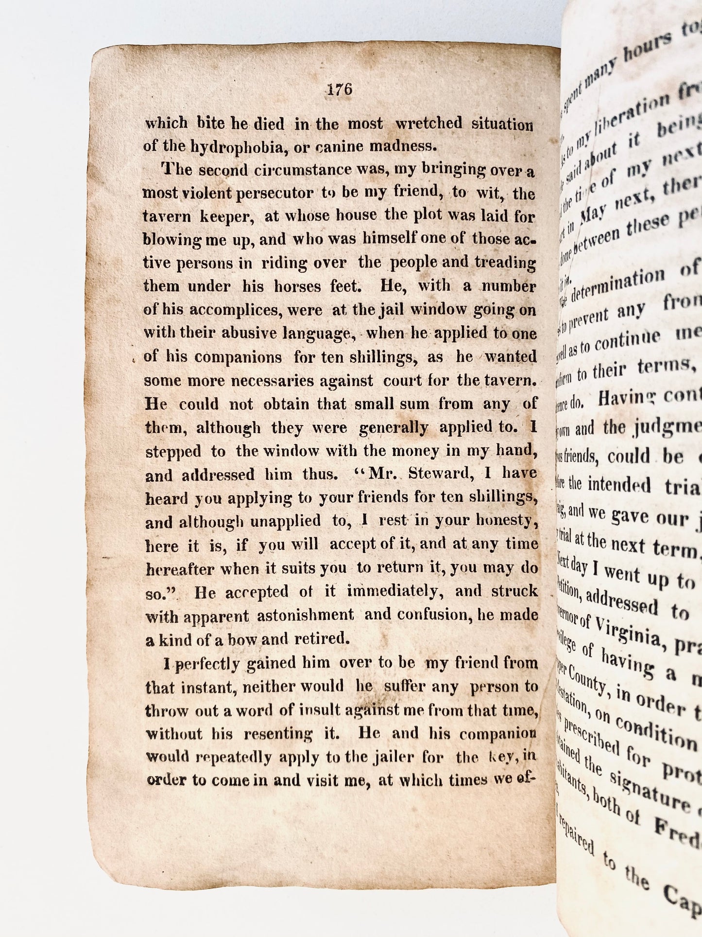 1819 JAMES IRELAND. Important Baptist Revivalist - Imprisoned for Preached the Baptist Message!