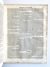 Load image into Gallery viewer, 1845 DOLLAR FARMER. Mormon - Nauvoo - Rattlesnakes - Horticulture