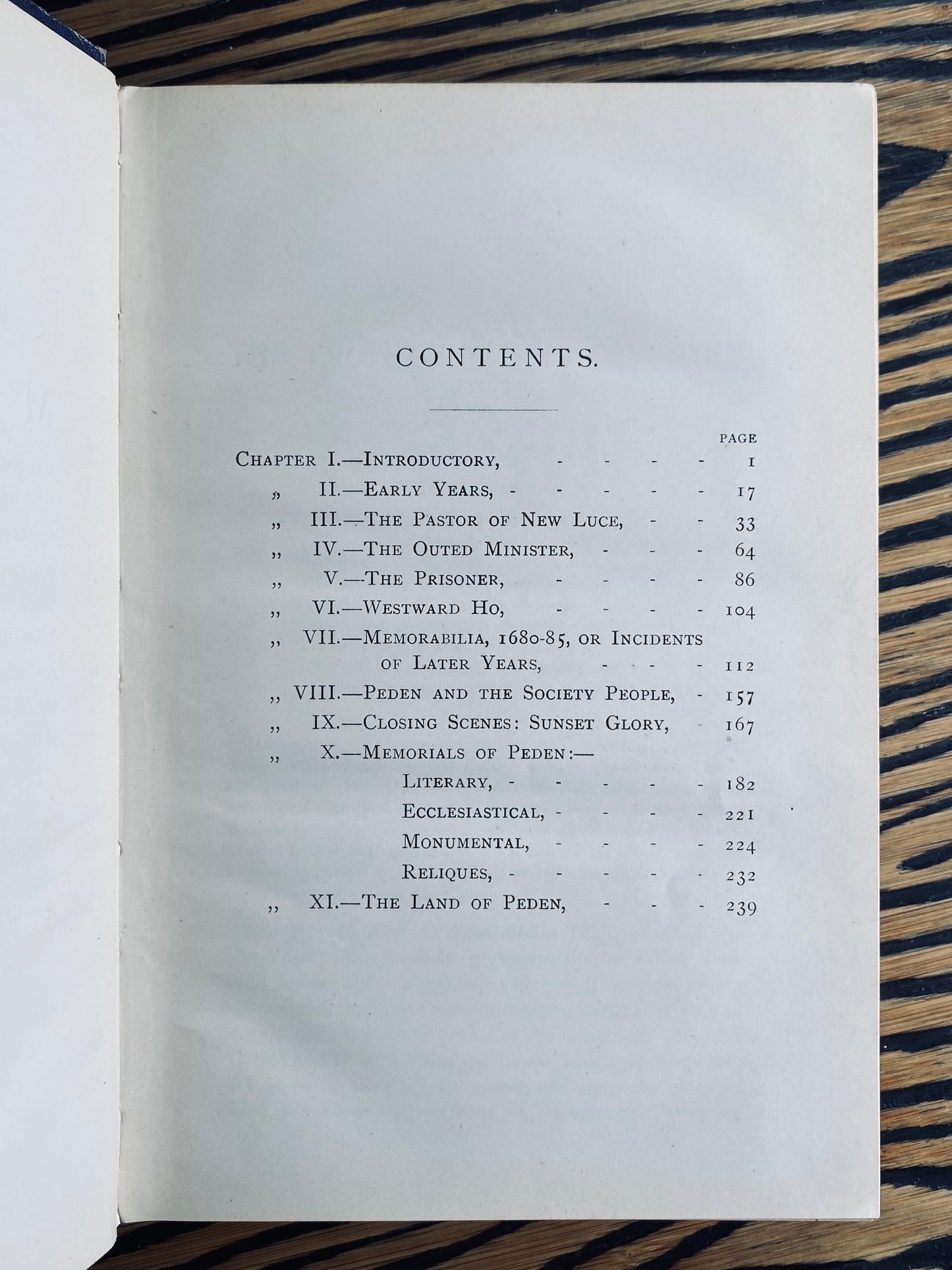 1902 ALEXANDER PEDEN - Rare Biography of "Peden the Prophet;" a Covenanting Minister with Miraculous Gifts!