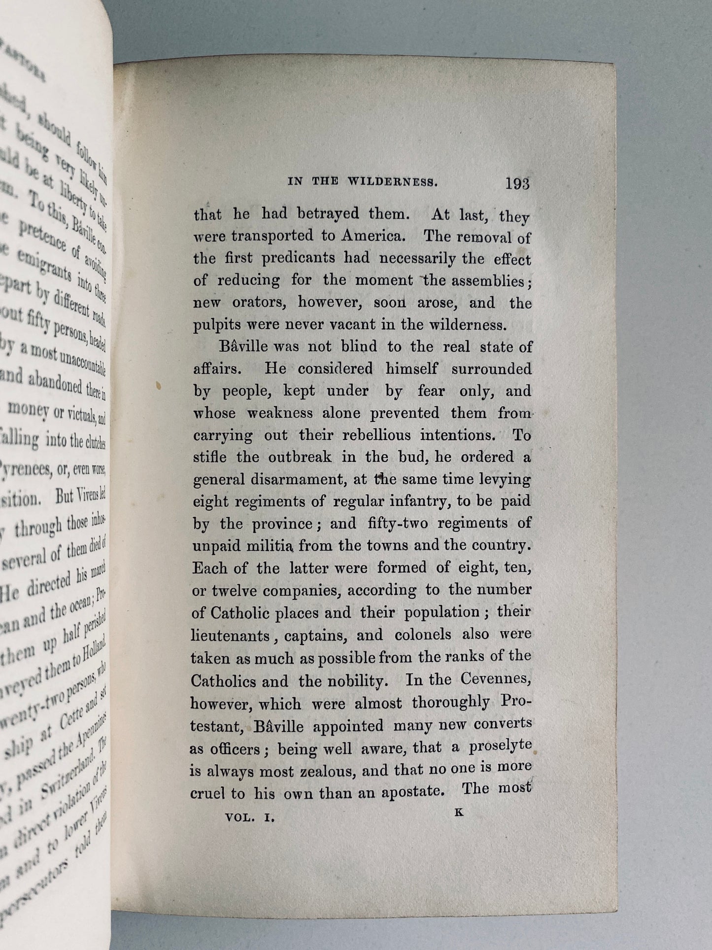 1852 NAPOLEON PEYRAT. History of Lives & Sufferings of the Huguenots in 3 Volumes. Excessively Rare!!!