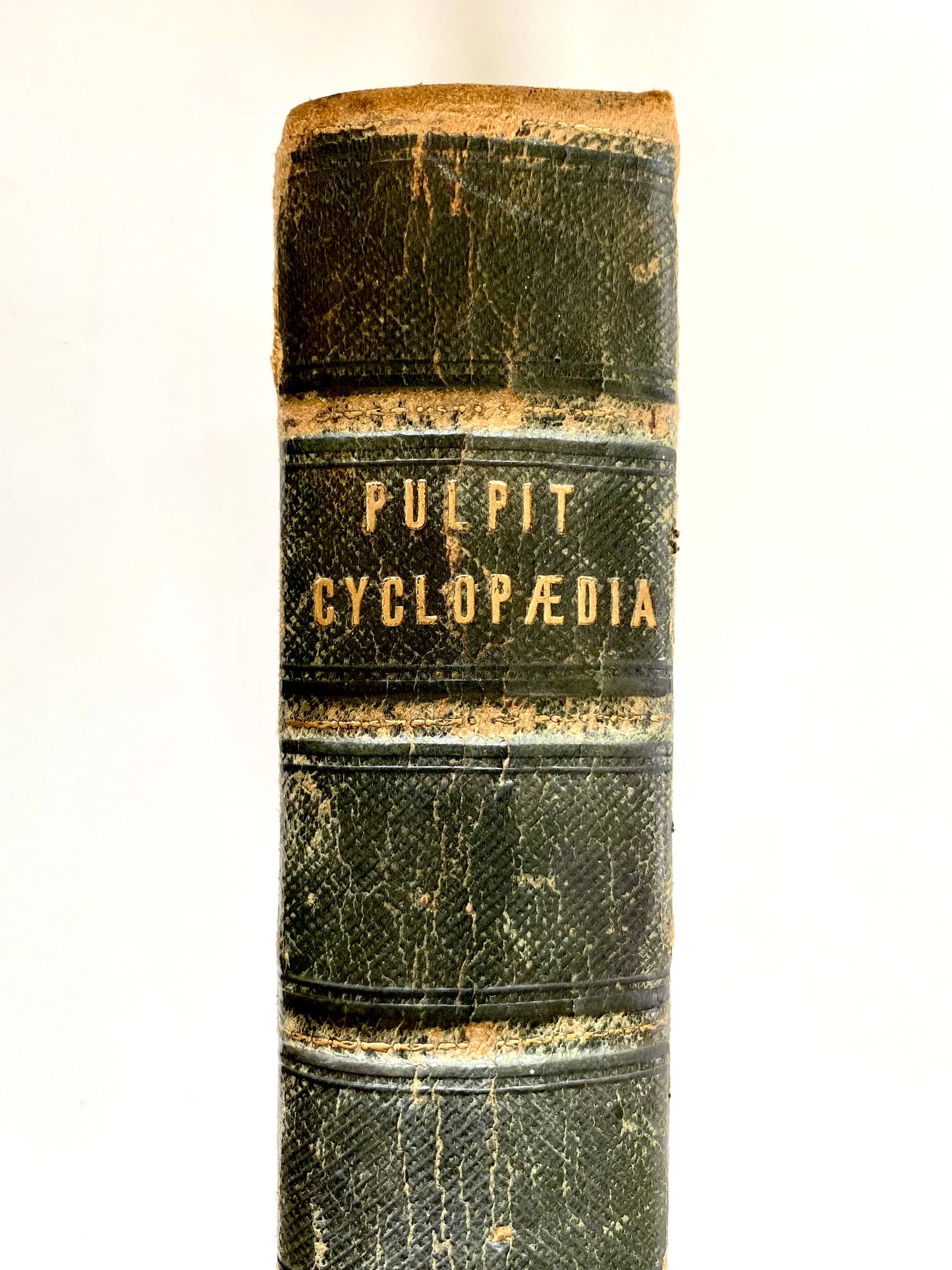 1845 JABEZ BURNS. The Pulpit Cyclopedia. Sermon Sketches, Skeletons, and Sermons on Preaching.