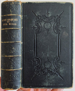 1851 JOHN CUMMING. Apocalyptic Sketches; Lectures on the Seven Churches of Asia. Attractive Leather Binding.