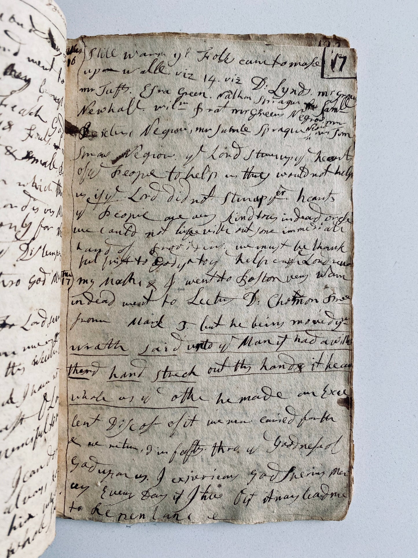 1739 PRAYER REVIVAL. One of the Earliest Inter-Racial Prayer Meetings in America! Jonathan Edwards, &c.