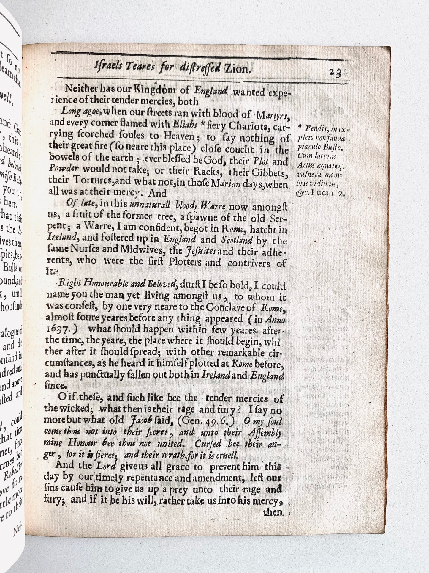 1645 JOHN WHINCOP. Westminster Assembly Divine Calls England, Ireland, and Scotland the "New Zion."