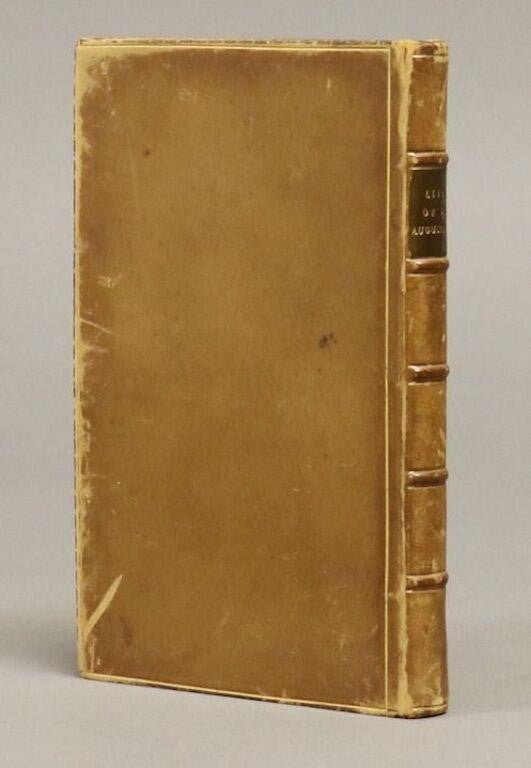 1660 AUGUSTINE. First Edition of His Life and New Translation of The Confessions. Rare!