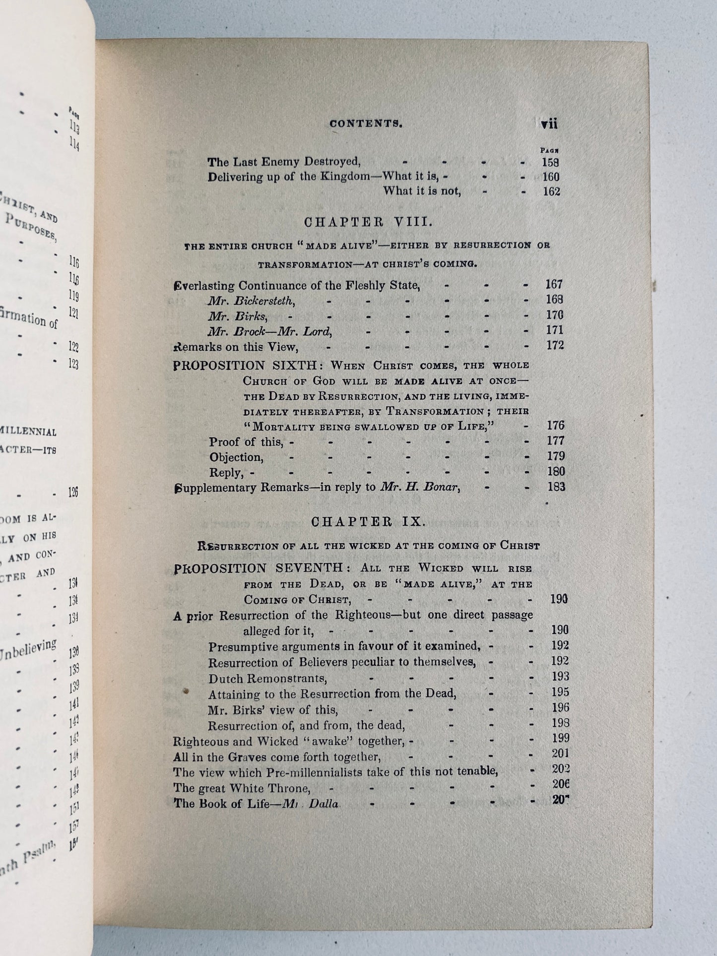 1879 DAVID BROWN [Glasgow]. Christ's Second Coming; Will it be Pre-Millennial? [anti-premillennial]