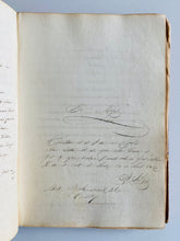 Load image into Gallery viewer, 1825 M. A. HITCHCOCK. Commonplace Album with Original Poetry by Cheshire Connecticut Figures