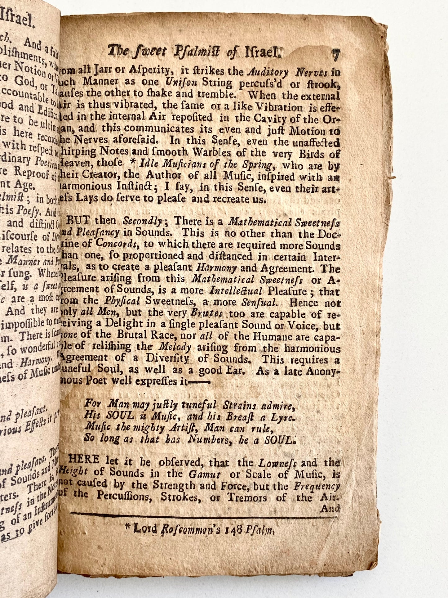1722 BENJAMIN FRANKLIN Interest. Very Rare on Psalmody and Worship Controversy. Bay Psalm Book, &c.