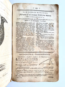 1773 PHILLIS WHEATLEY. One of the Very First Instances of Wheatley in Print. Very Rare!