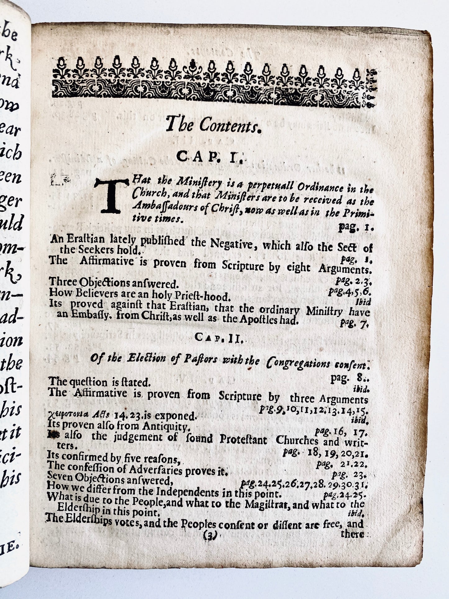 1649 GEORGE GILLESPIE. Scottish Covenanter on Questions of the Time - Continuation of Prophetic Gifts, Lay Ministry &c