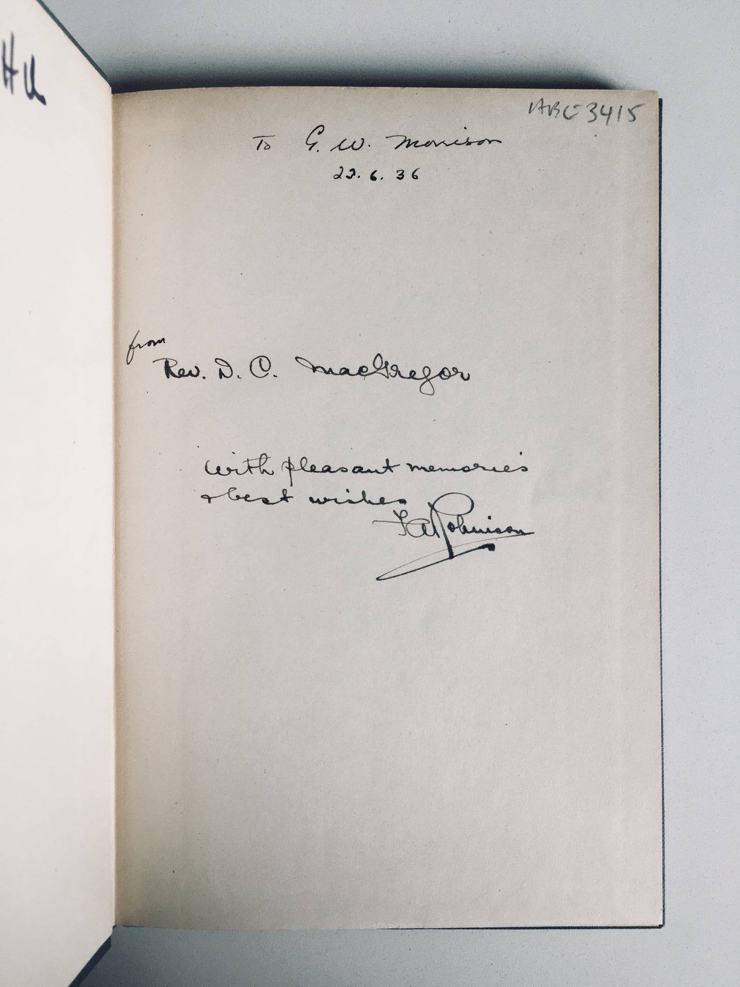 1918 F A ROBINSON. The Effects of Revival on Communities, Employers, etc.