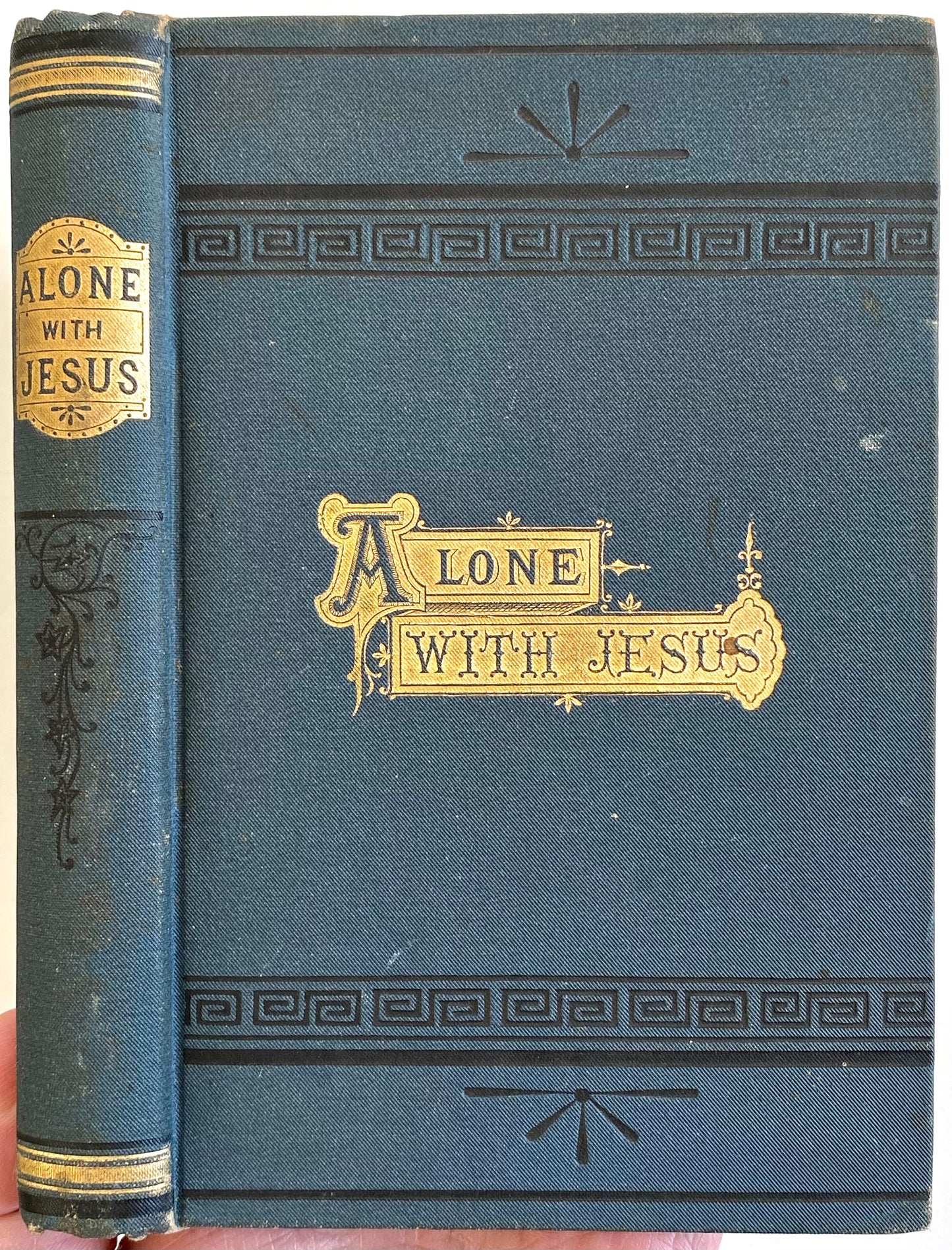 1872 FULTON STREET PRAYER REVIVAL. Alone With Jesus - Gleanings from the Closet by Jeremiah Lanphier.