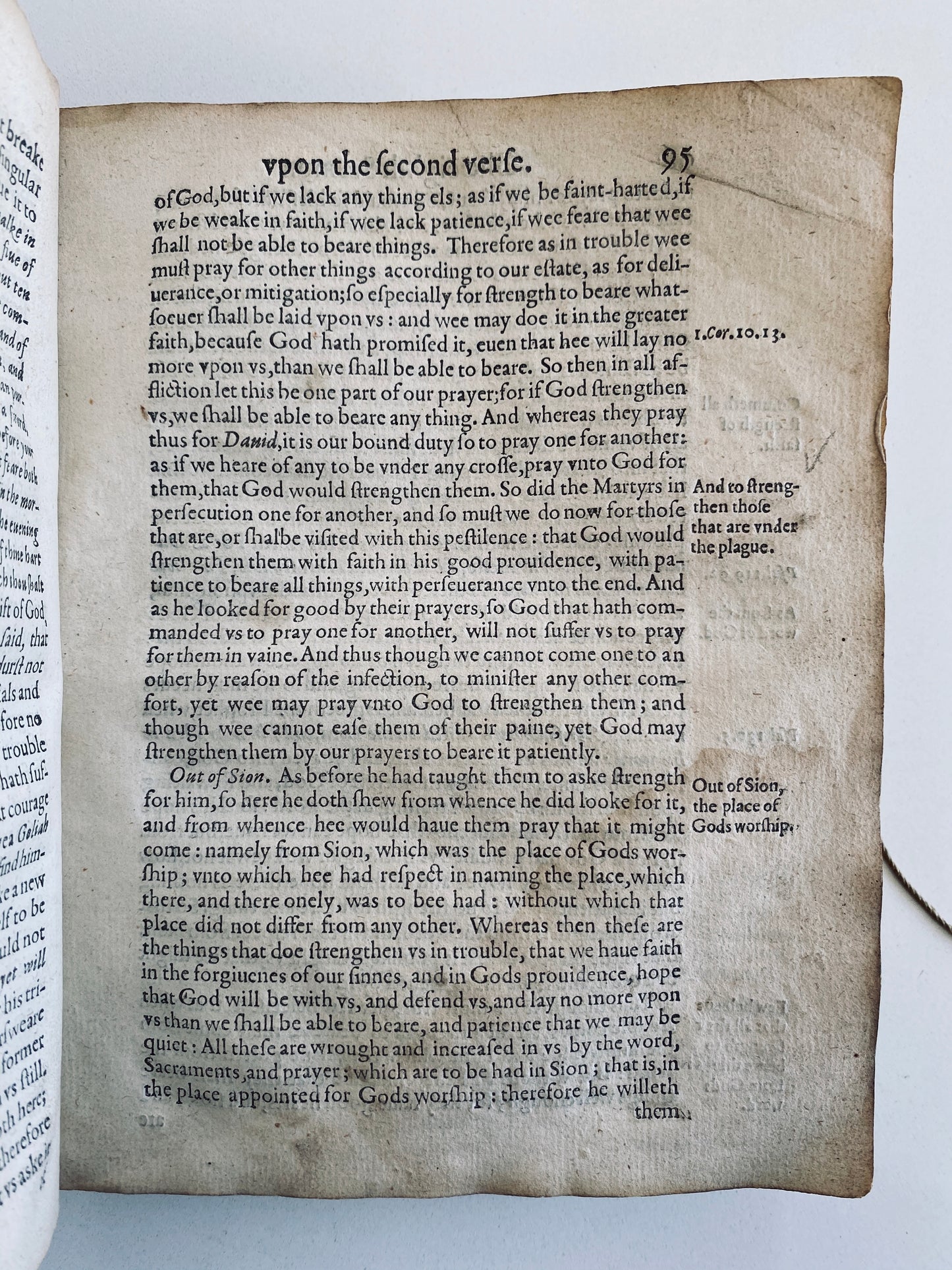 1604 NICHOLAS BOWND. Rare Puritan Sermons Preached On the Great Plague. Sickness, Faith, & Healing