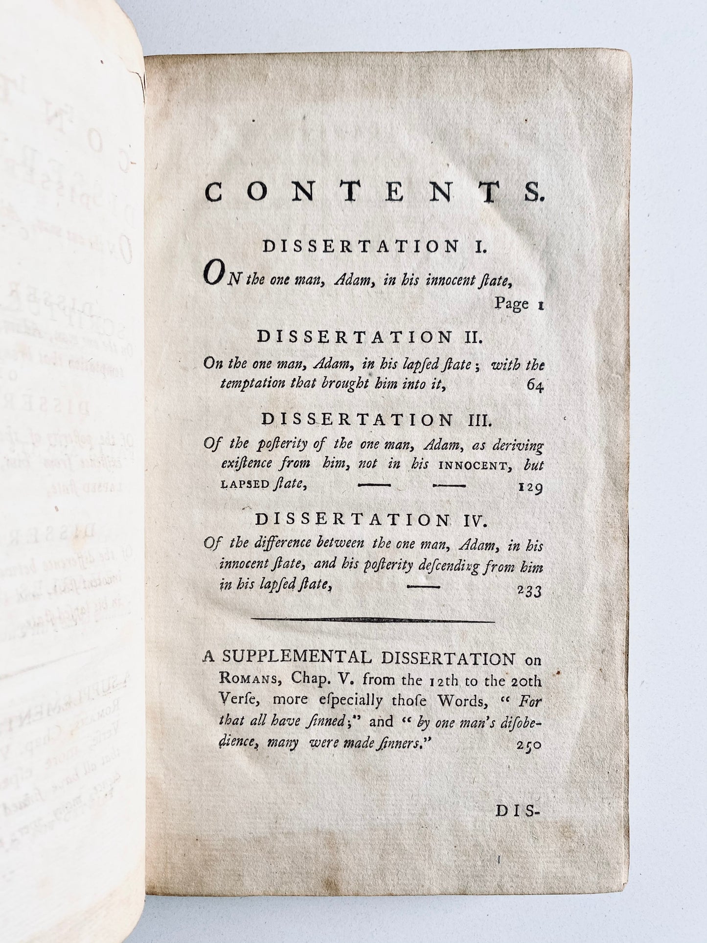 1785 CHARLES CHAUNCY. On the Fall and Sinfulness of Man - Great Awakening - Whitefield Supporter / Opponent