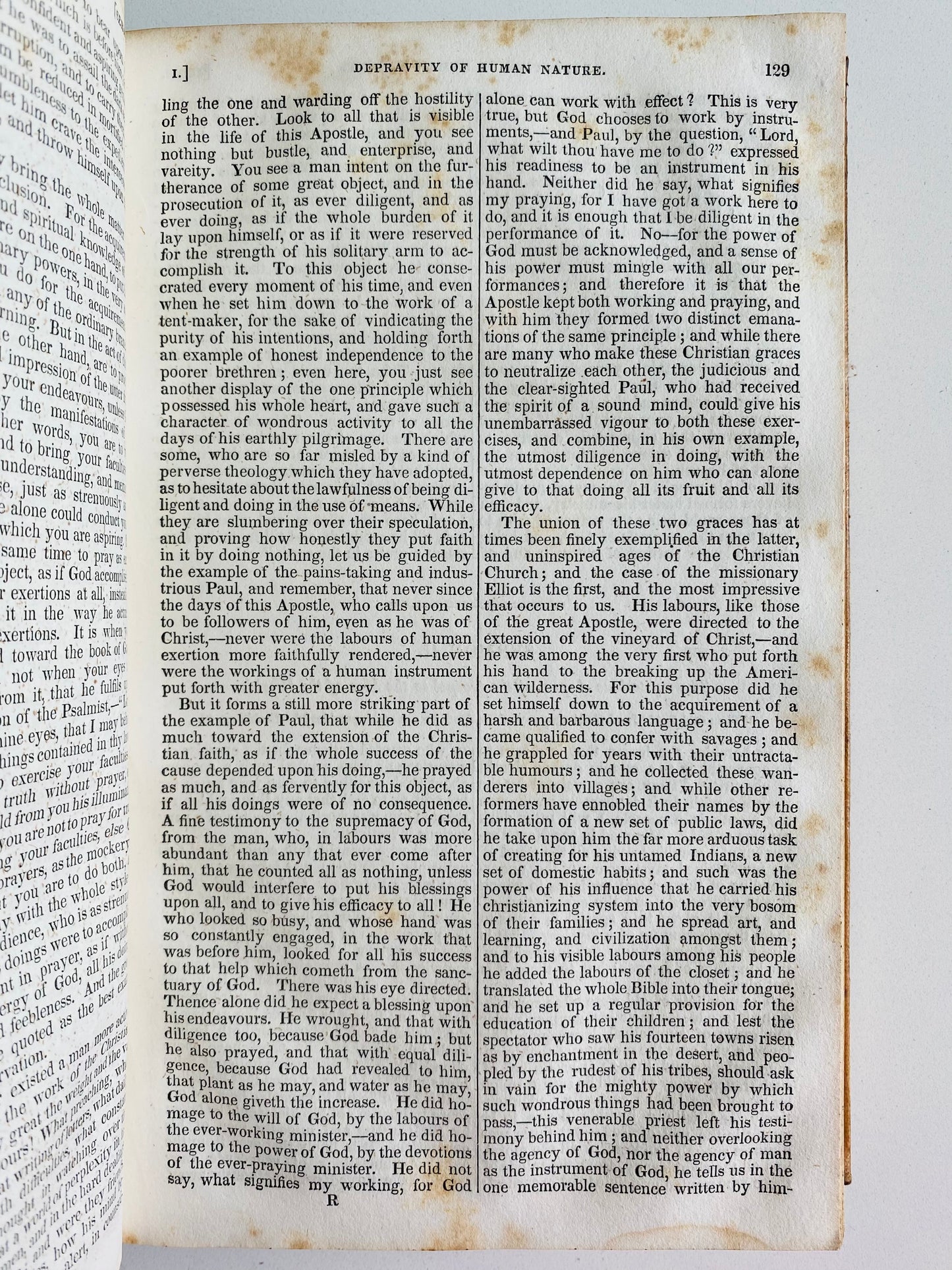 1830 THOMAS CHALMERS. The Works of Thomas Chalmers. Important Scottish Presbyterian Divine.