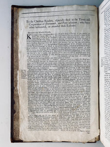 1791 JOHN FLAVEL [1630-1691]. The Whole Works of Puritan, John Flavel in 14 Inch Folio.