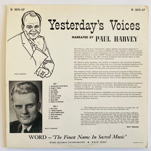 1974 D. L. MOODY, &c. Yesterday's Voices. Hear Gipsy Smith, D. L. Moody, and General Booth Preach!
