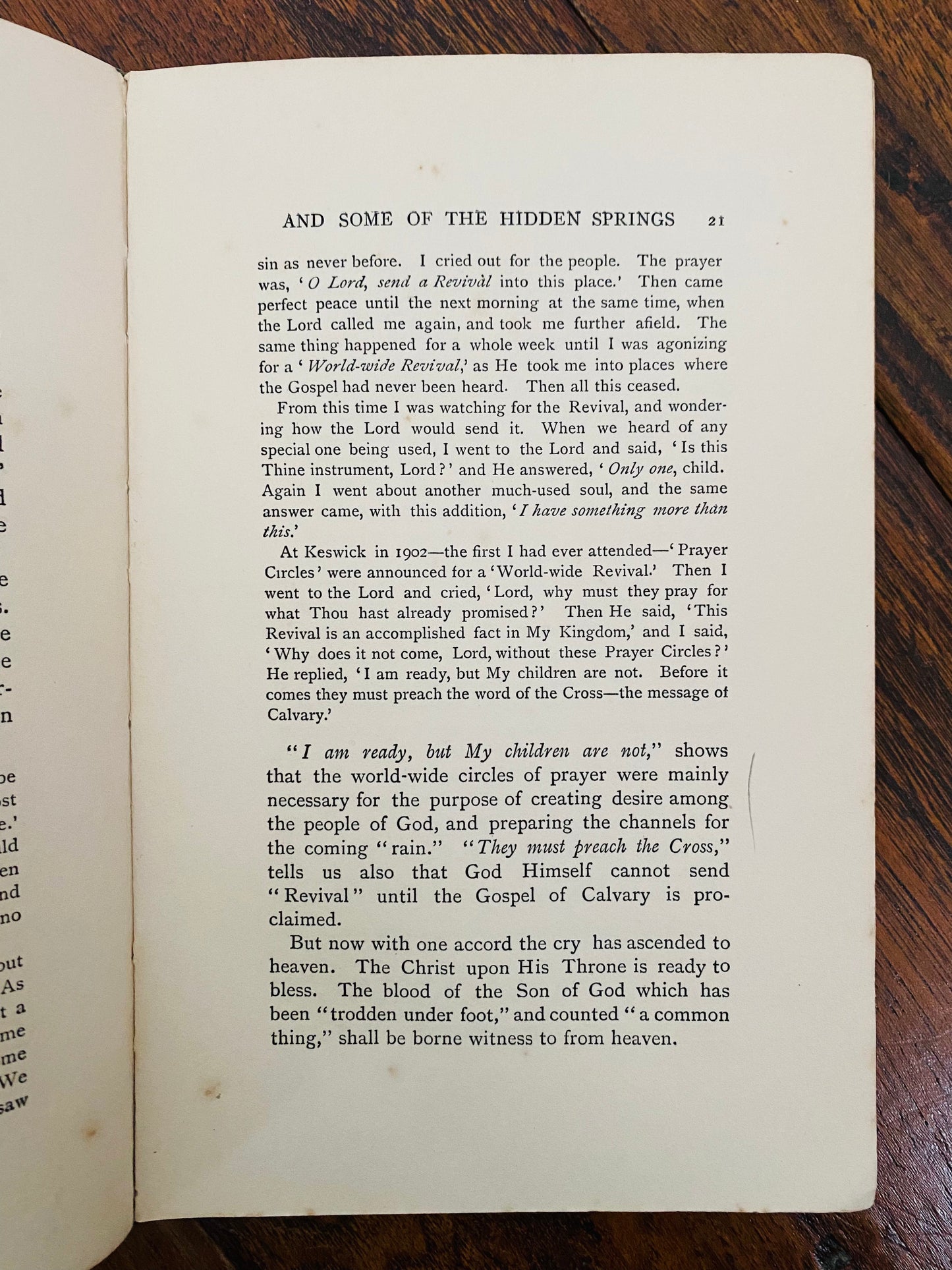 1905 JESSIE PENN-LEWIS. First Edition of The Awakening in Wales & History of Welsh Revivals.