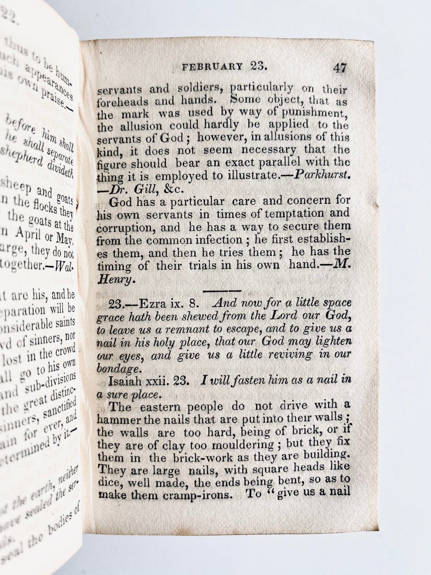 1831 CHRISTIAN MINIATURE LIBRARY. The Daily Scripture Expositor. George Whitefield, John Gill, John Trapp