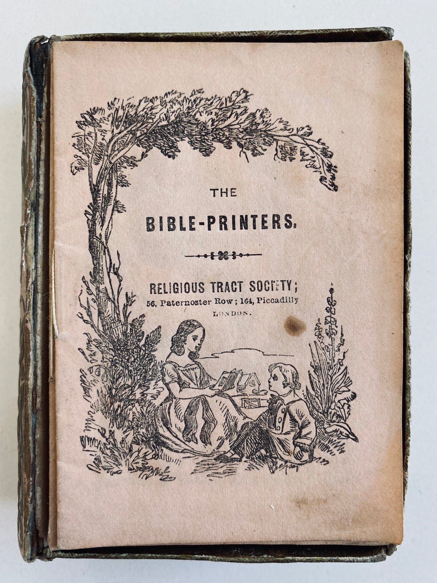 1850 RELIGIOUS TRACT SOCIETY. 31 Original Chapbooks in Original Publication Box. Very Rare!