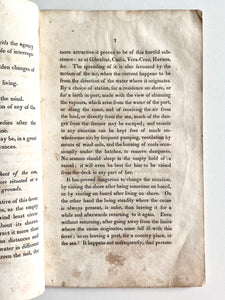 1821 DAVID OSGOOD M.D. Caution to Seamen and Sailors against Yellow Fever. Rare!