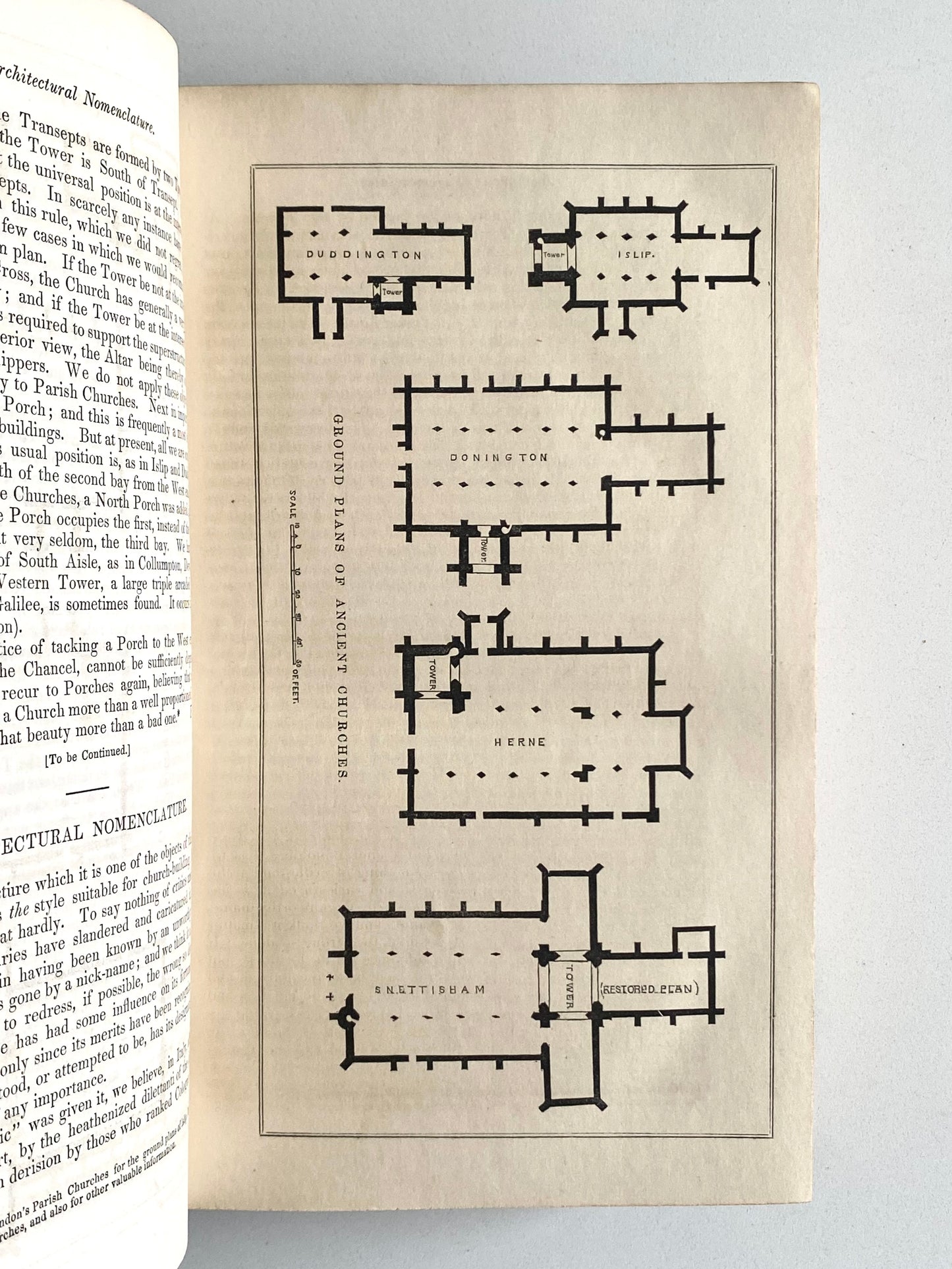 1848-1850 NEW-YORK ECCLESIOLOGIST. The First Architectural Magazine Published in America. Three Vols in One!