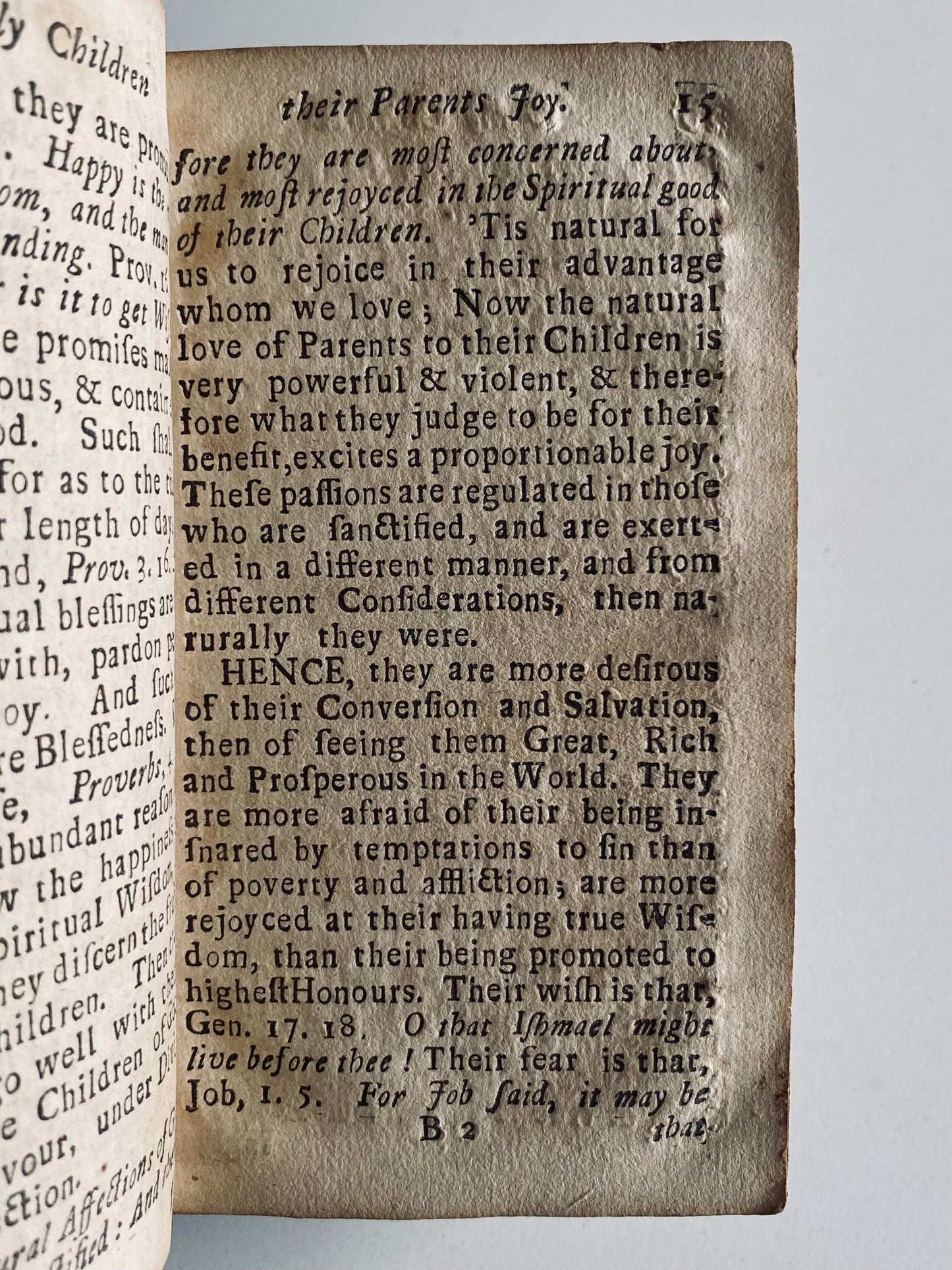 1727 HENRY GIBBS. Godly Children their Parents Joy. Important Americana.