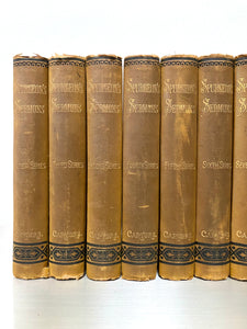 1883 C. H. SPURGEON. The Sermons of Spurgeon in Ten Volumes + Four Matching Volumes!