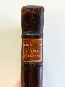 1651 PETER BULKELEY. Rare American Puritan on the Covenant of Grace - Author of Bay Psalm Book!