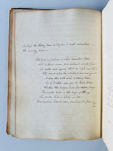 Load image into Gallery viewer, 1825 M. A. HITCHCOCK. Commonplace Album with Original Poetry by Cheshire Connecticut Figures