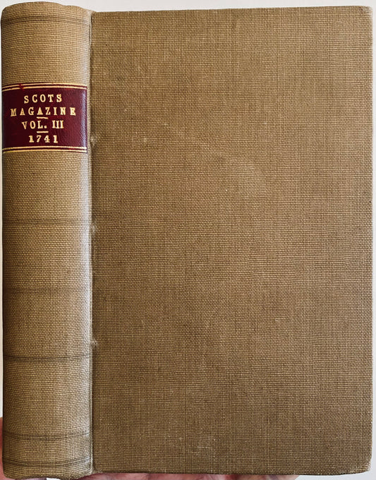 1741 GEORGE WHITEFIELD. Special George Whitefield Revival Issue of "The Scots Magazine."